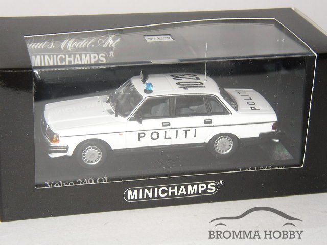Volvo 240 GL (1986) - POLITI - Click Image to Close