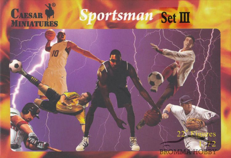Sportsmen Set III - Baseball players - Click Image to Close