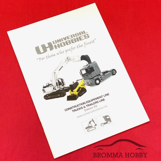 Universal Hobbies Catalogue Edition #2 - Construction & Trucks - Click Image to Close