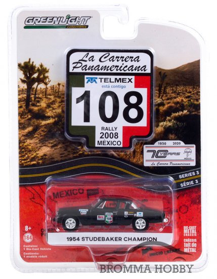 Studebaker Champion #108 - Rally Mexico 2008 - Click Image to Close