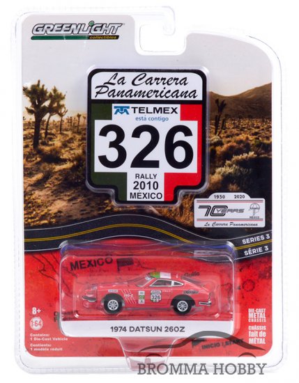 Datsun 260Z #326 - Rally Mexico 2010 - Click Image to Close