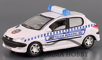 Peugeot 206 - Policia Municipal - Klicka på bilden för att stänga