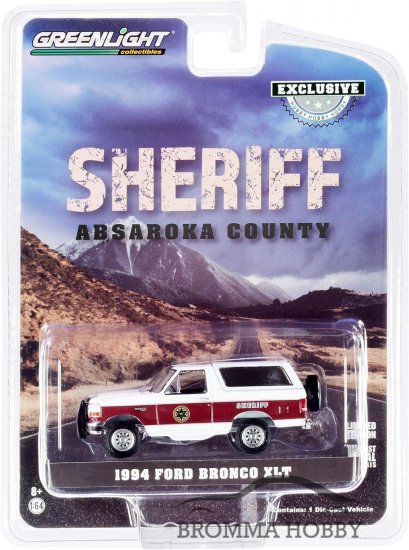Ford Bronco (1994) - Absaroka County Sheriff - Click Image to Close