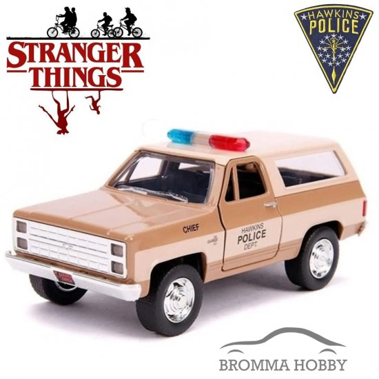 Chevrolet Blazer (1987) - Hawkins Police - Stranger Things - Klicka på bilden för att stänga