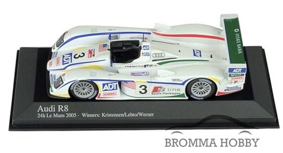 Audi R8 - Le Mans 2005 - Tom Kristensen - Klicka på bilden för att stänga