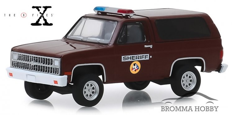Chevrolet Blazer (1981) - Sheriff - The X Files - Click Image to Close