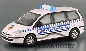 Peugeot 807 - Policia Municipal - Klicka på bilden för att stänga
