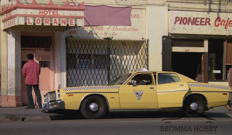 Dodge Monaco (1978) - TAXI - Rocky III - Klicka på bilden för att stänga