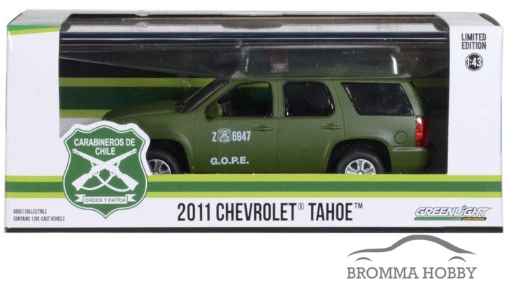 Chevrolet Tahoe (2011) - Carabineros De Chile - Klicka på bilden för att stänga