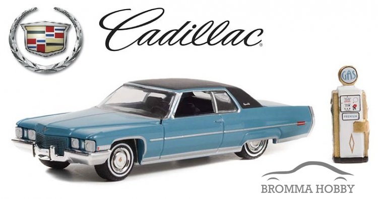 Cadillac Coupe deVille (1972) - med Bensinpump - Klicka på bilden för att stänga