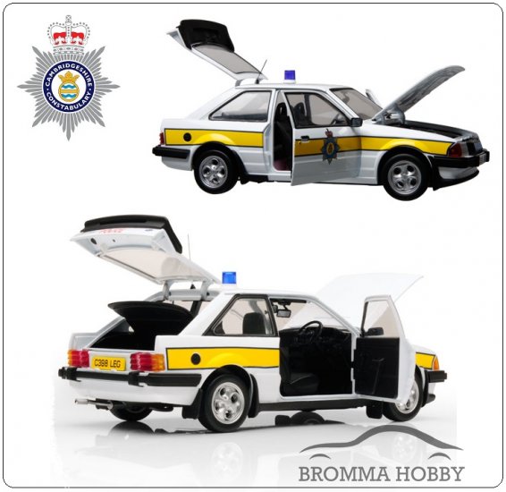 Ford Escort XR3i - Cambrigeshire POLICE - Klicka på bilden för att stänga