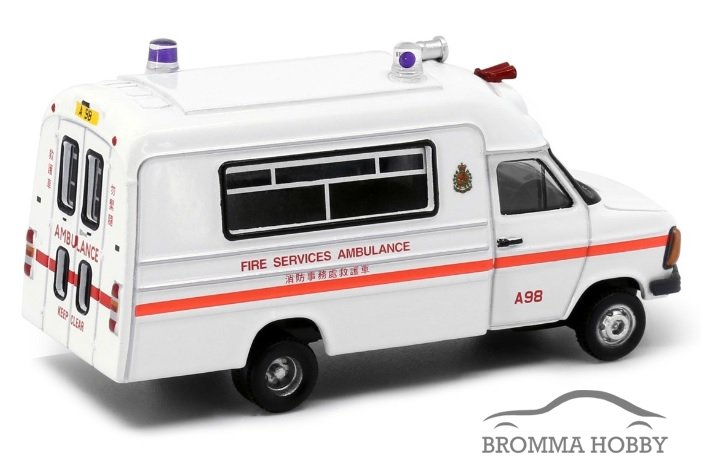 Ford Transit (1980´s) - Ambulance - Klicka på bilden för att stänga