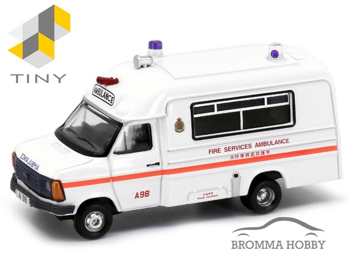Ford Transit (1980´s) - Ambulance - Klicka på bilden för att stänga