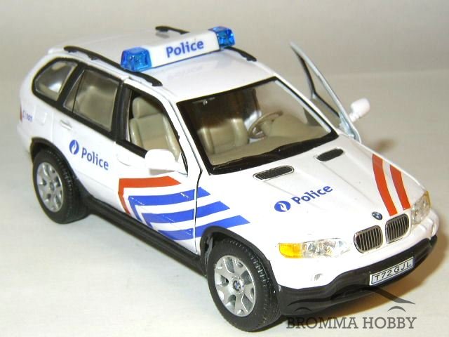BMW X5 - Politie - Klicka på bilden för att stänga
