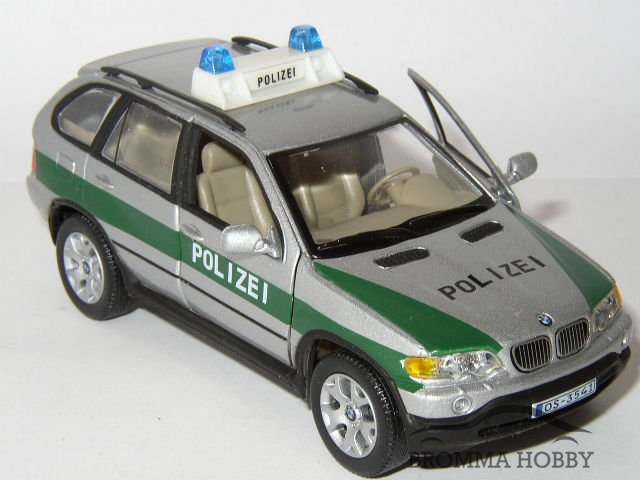 BMW X5 - Polizei - Klicka på bilden för att stänga