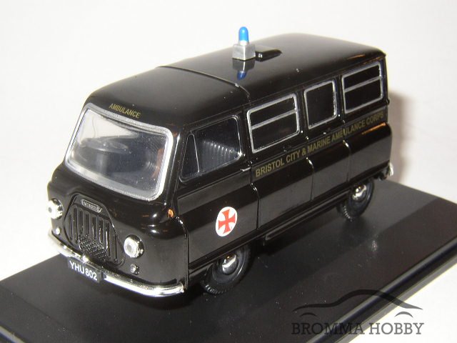 Morris J2 Van - Bristol Ambulance - Klicka på bilden för att stänga