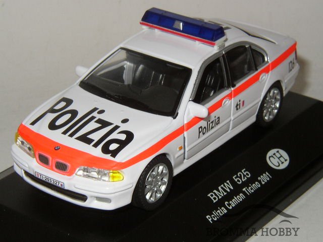 BMW 525 (2001) - POLIZIA - Klicka på bilden för att stänga