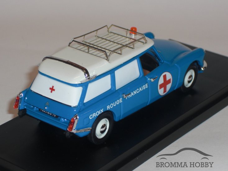 Citroen ID19 (1958) - Röda Korset Ambulans - Klicka på bilden för att stänga
