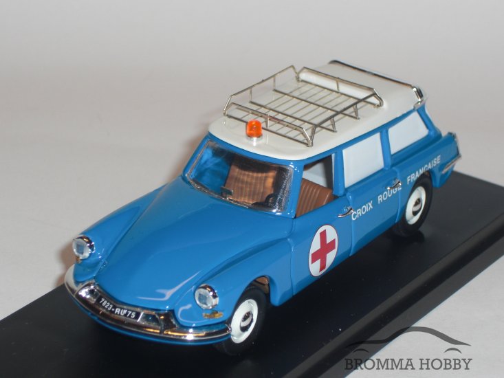 Citroen ID19 (1958) - Röda Korset Ambulans - Klicka på bilden för att stänga