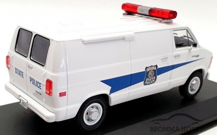 Dodge Ram Van (1980) - Indiana State Police - Klicka på bilden för att stänga