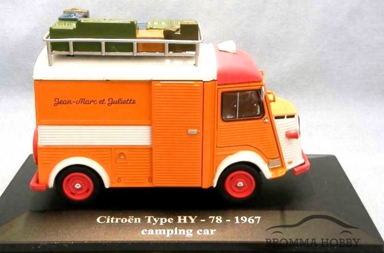 Citroen Type HY (1967) - Camping - Klicka på bilden för att stänga