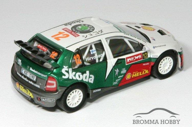 Skoda Fabia WRC (2005) - Hirvonen - Click Image to Close