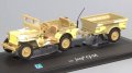 Willys Jeep with Trailer - Desert