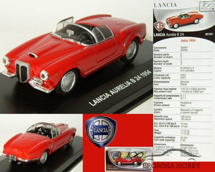 Lancia Aurelia (1954) - Klicka på bilden för att stänga