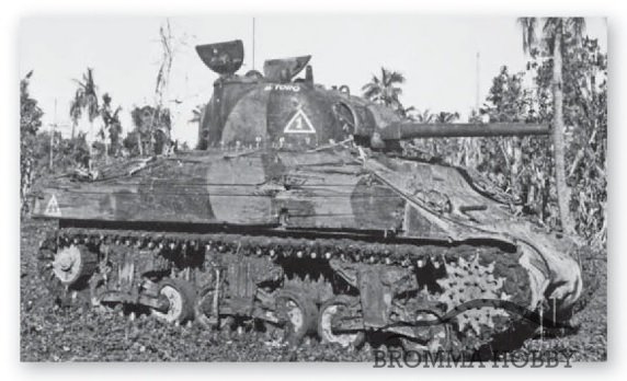 Sherman M4A2 - USMC 2nd Sep. Tank Company - Klicka på bilden för att stänga