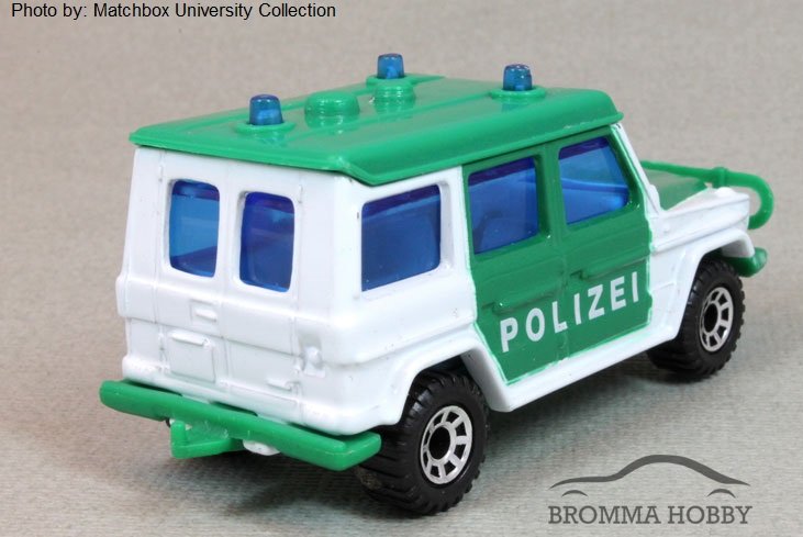 Mercedes G 290 - Polizei - Klicka på bilden för att stänga