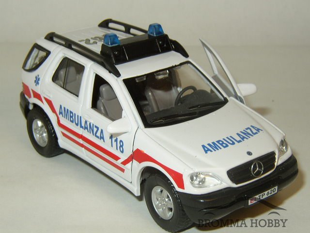Mercedes M Klass - Ambulanza - Klicka på bilden för att stänga