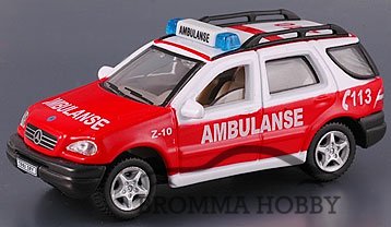 Mercedes M Klass - Ambulanse - Klicka på bilden för att stänga