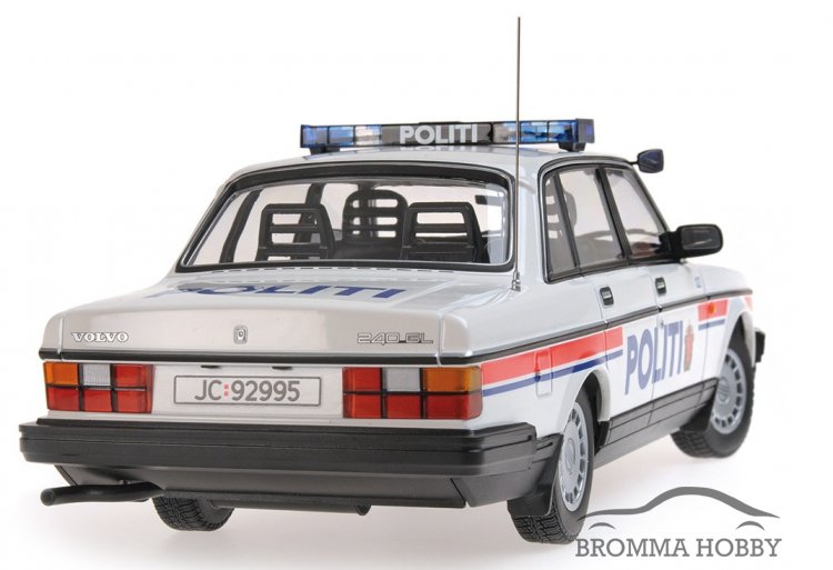 Volvo 240 GL (1986) - POLITI - Klicka på bilden för att stänga