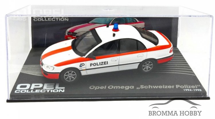 Opel Omega (1994) - Polizei - Klicka på bilden för att stänga