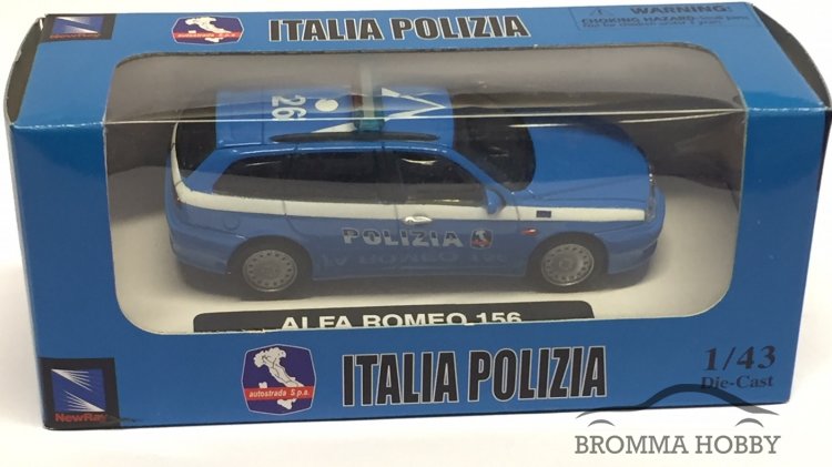 Alfa Romeo 156 Stw - Polizia Stradale - Click Image to Close