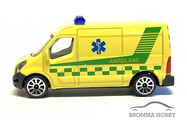 Renault Master - Svensk Ambulans - Klicka på bilden för att stänga