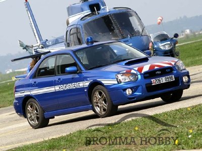 Subaru Impreza - GENDARMERIE - Klicka på bilden för att stänga