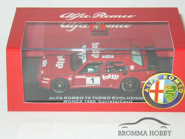 Alfa Romeo 75 Turbo Evoluzione #1 - Klicka på bilden för att stänga