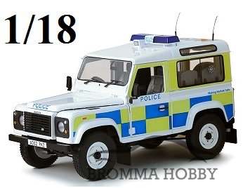 Land Rover Defender 90 - Police - Click Image to Close